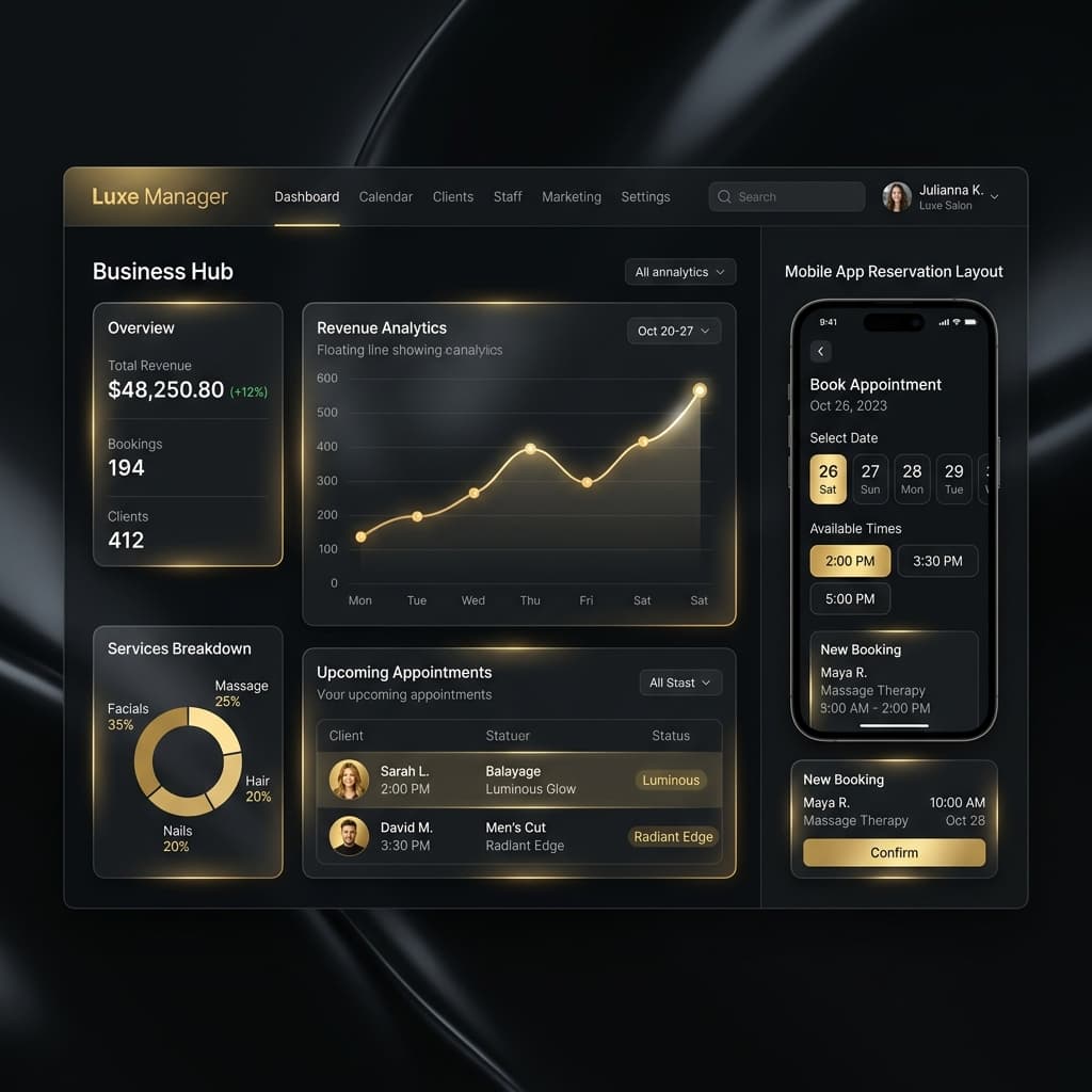 Luxury Salon Ecosystem